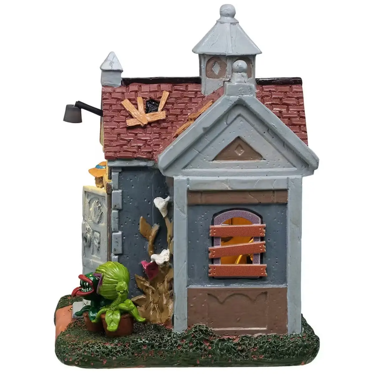 Lemax Spooky Town Grave Gardening #54436 2