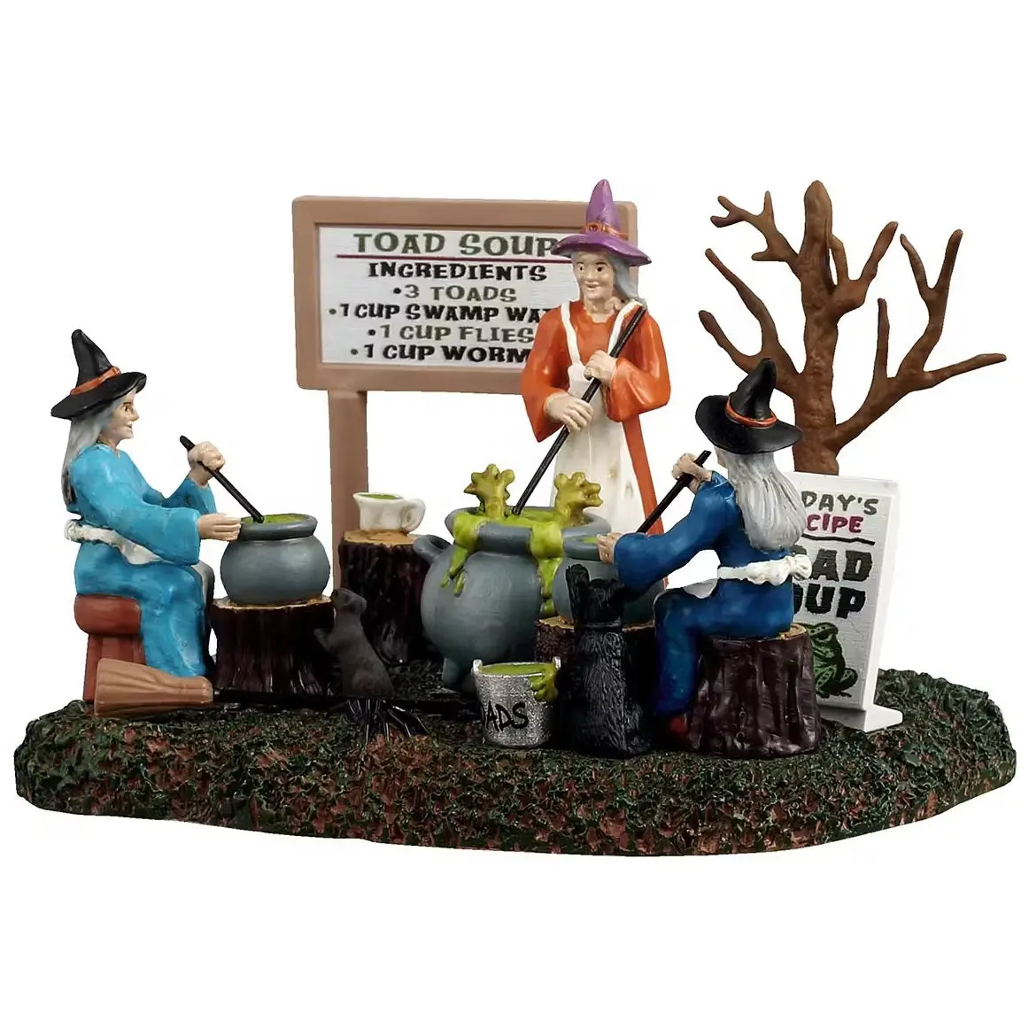 Lemax Spooky Town The Cooking Coven #53734 1