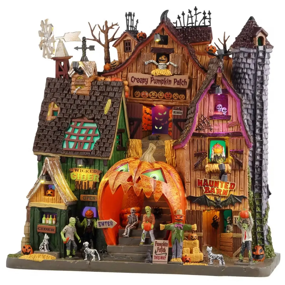Lemax Spooky Town Creepy Pumpkin Patch #45210 1