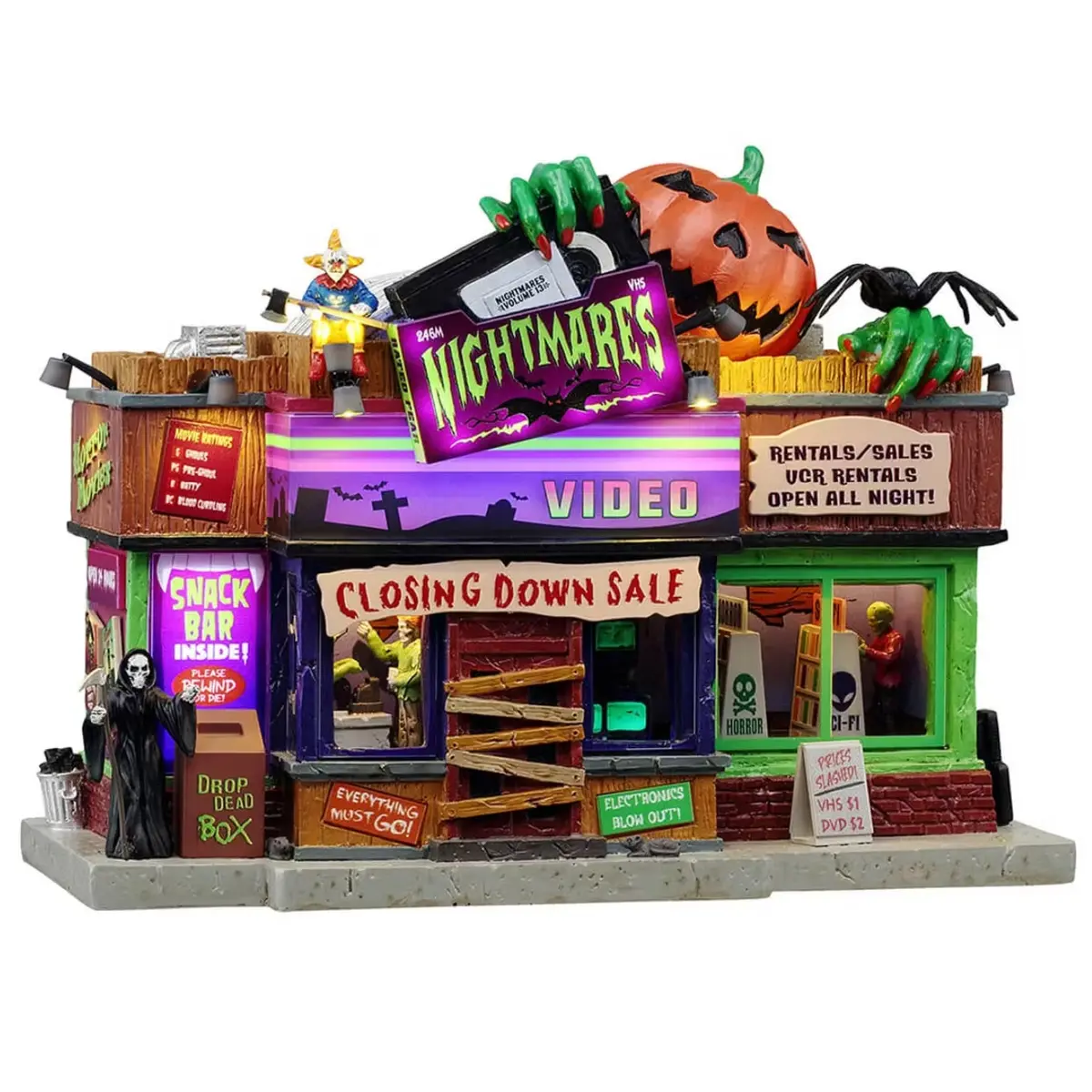 Lemax Spooky Town Nightmares Video #55291 1