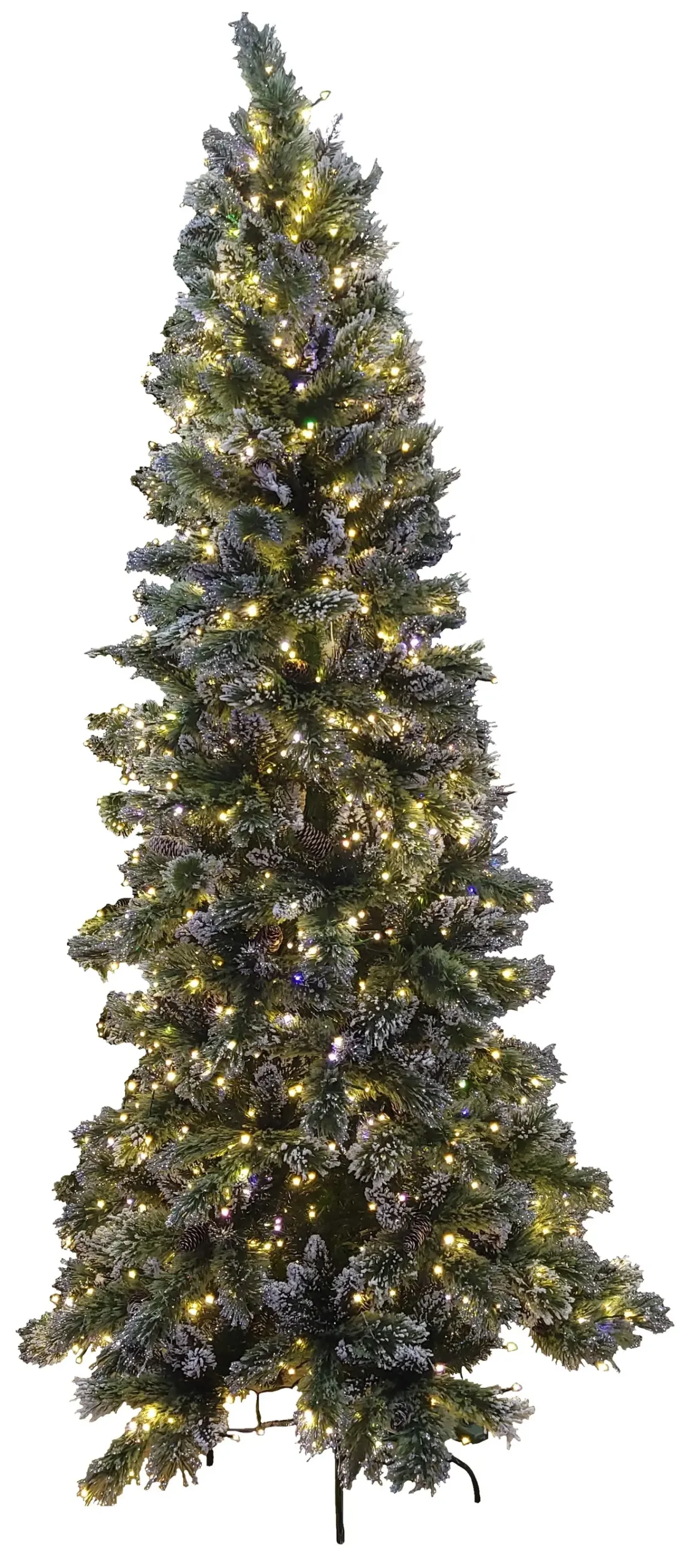 Slim Crystal Elegance Galaxy Led Powerconnect™ Pre-Lit Artificial Christmas Tree 1