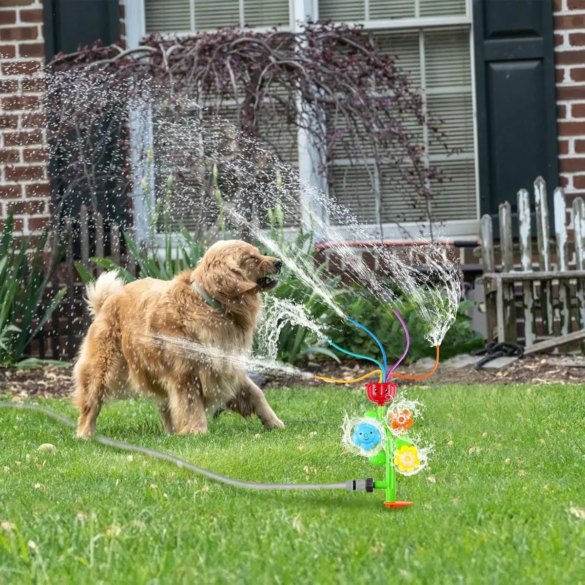 Splash Fun Flower Sprinkler 2