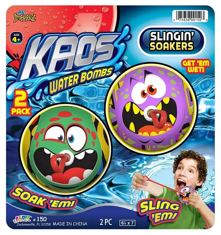 Kaos Water Bombs Slingin' Soakers (2-Pack) 1