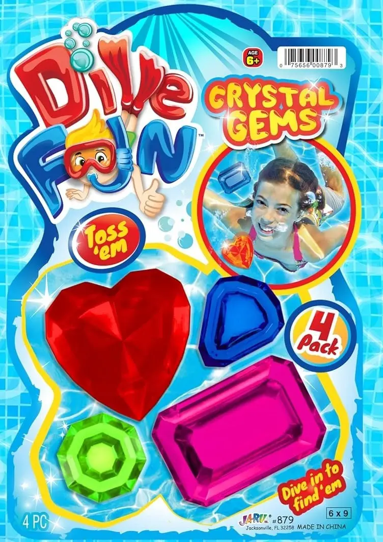 Dive Fun 4-Piece Underwater Gem Pack 1