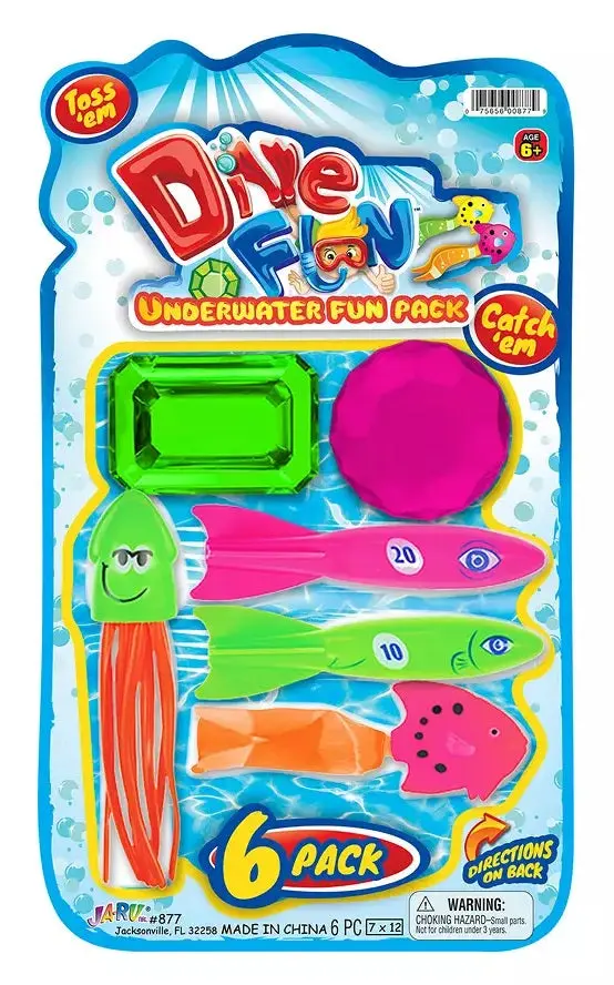 Dive Fun 6-Piece Underwater Fun Pack 1