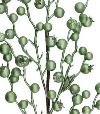 31" Metallic Lime Berry Pick Spray 2