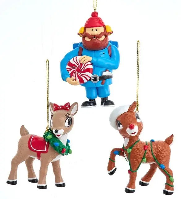 Rudolph The Red-Nosed Reindeer Themed Ornament 1