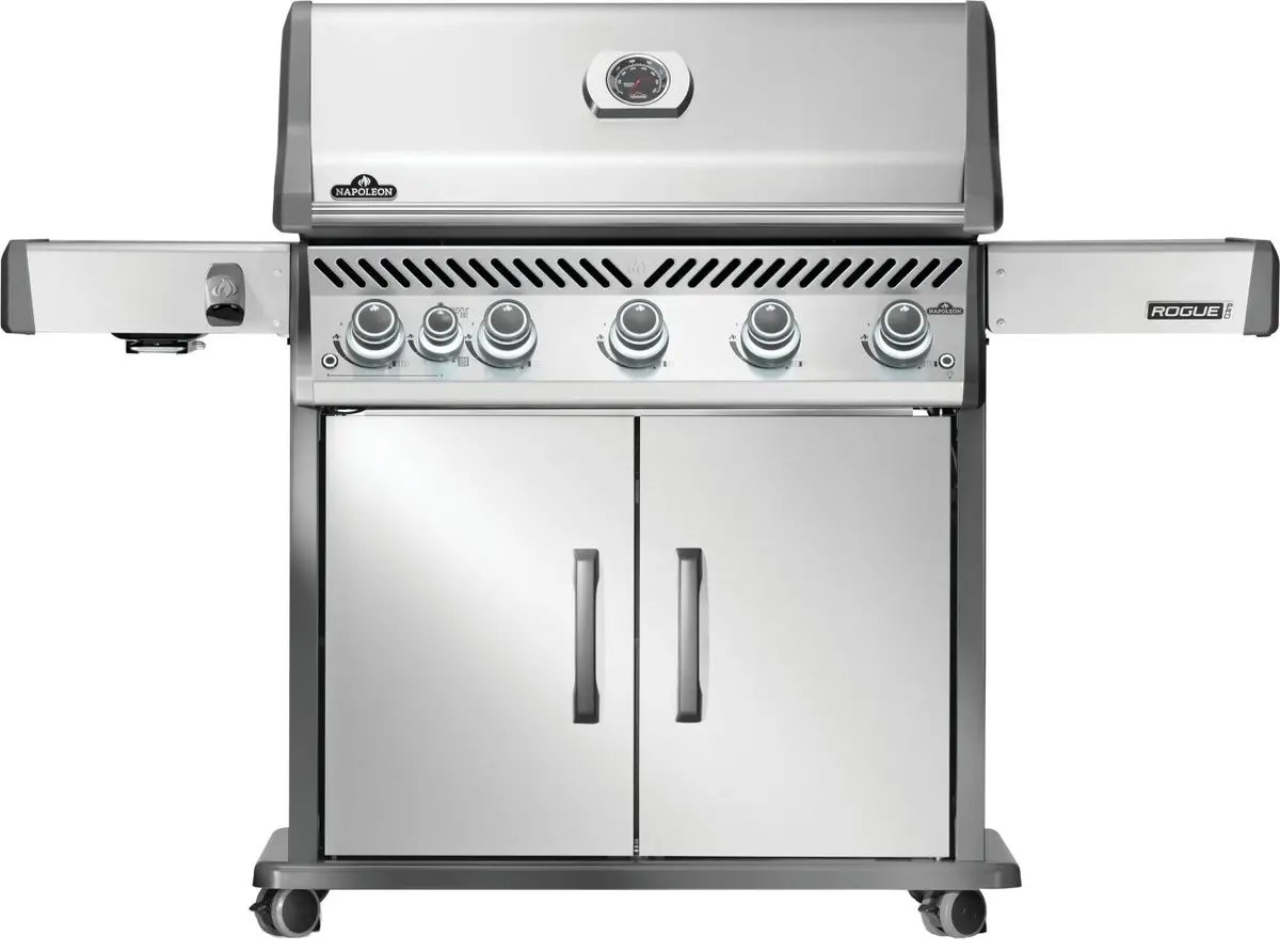 Napoleon Rogue® Pro 625 Natural Gas Grill With Infrared Side Burner 1