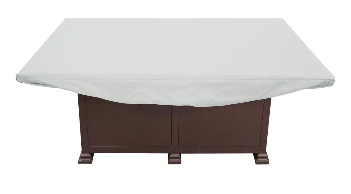 Modular Outdoor Furniture Cover For X-Large Rectangular Fire Pit/Table/Ottoman 1