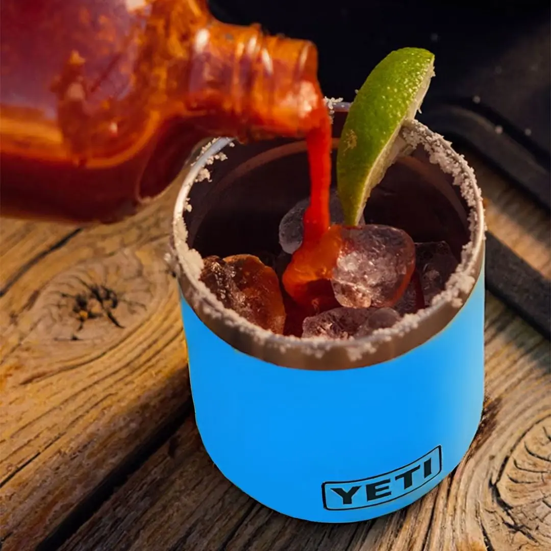 Yeti Rambler® 10 Oz. Stackable Lowball Cup With Magslider™ Lid 1