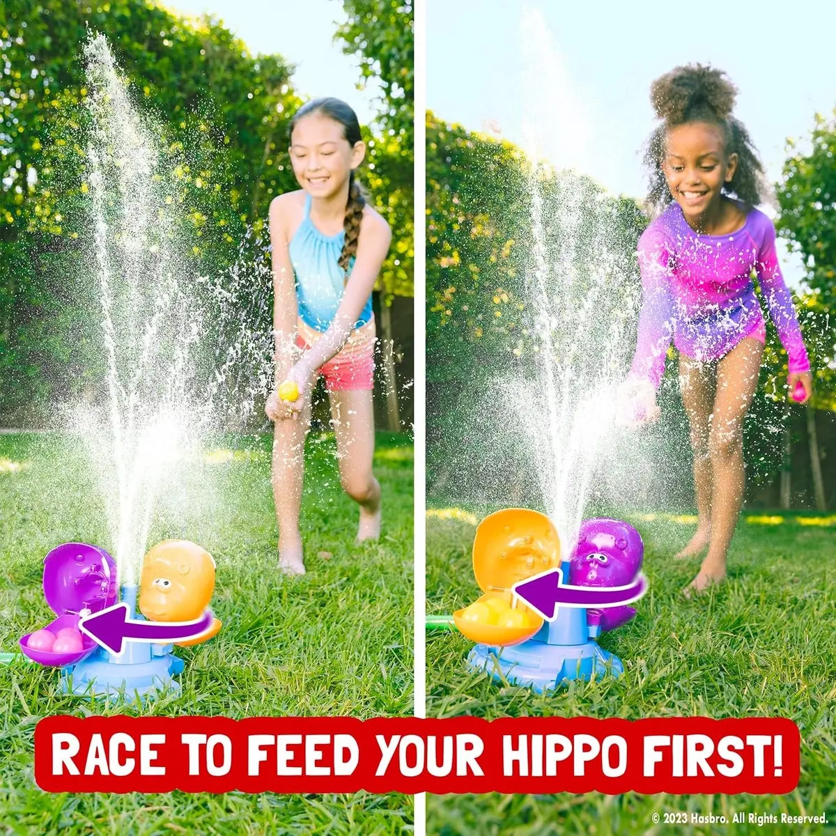 Hasbro® Hungry Hungry Hippos Splash 1