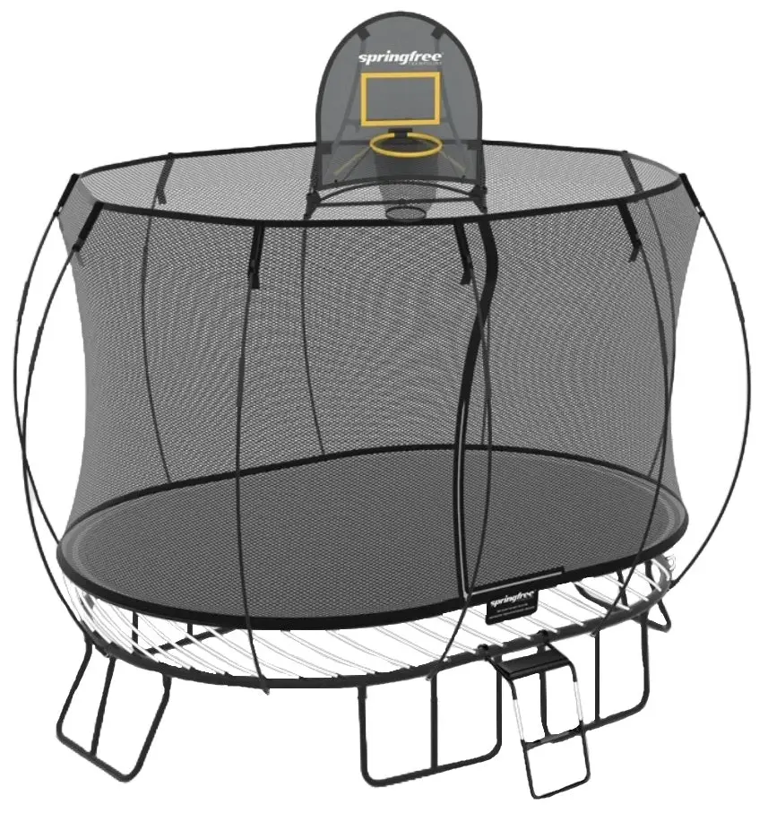 8' X 11' Medium Oval Springfree Trampoline Ultimate Bundle 1