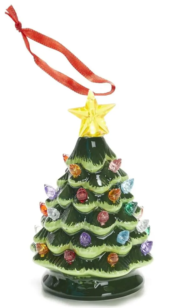 5.25" Tinsel Town Vintage Lighted Tree Ornament 1