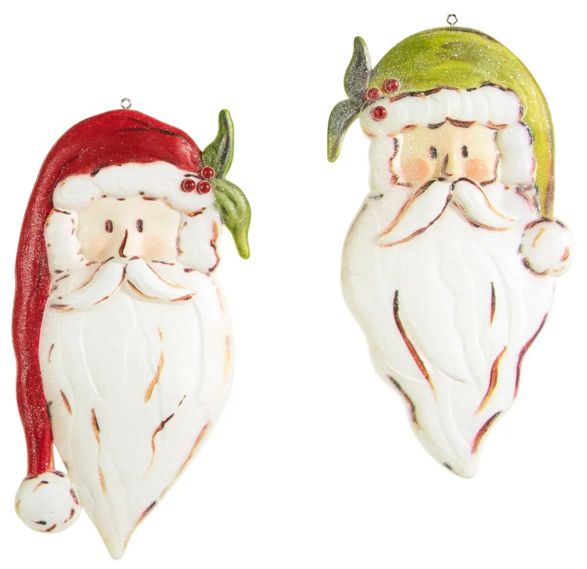 6" Woodland Wonder Santa Claus Ornament 1