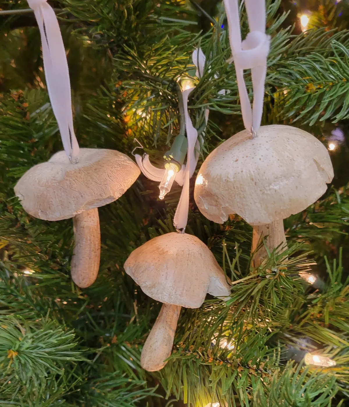 Realistic Mushroom Ornament 1