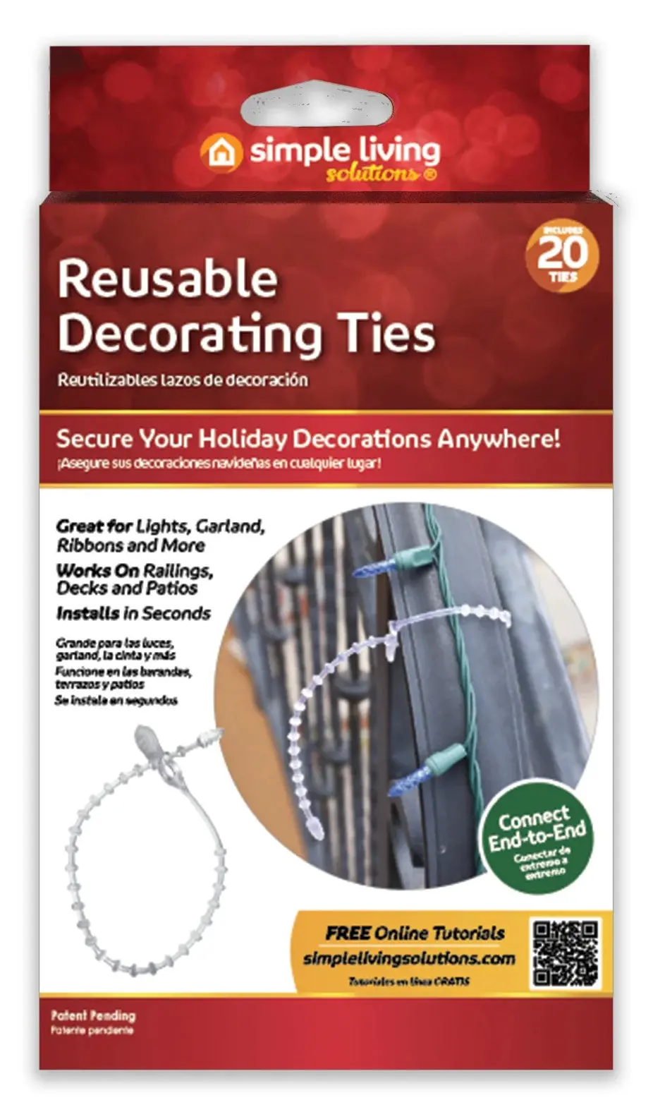 Reusable Decorating Ties (20-Pack) 1