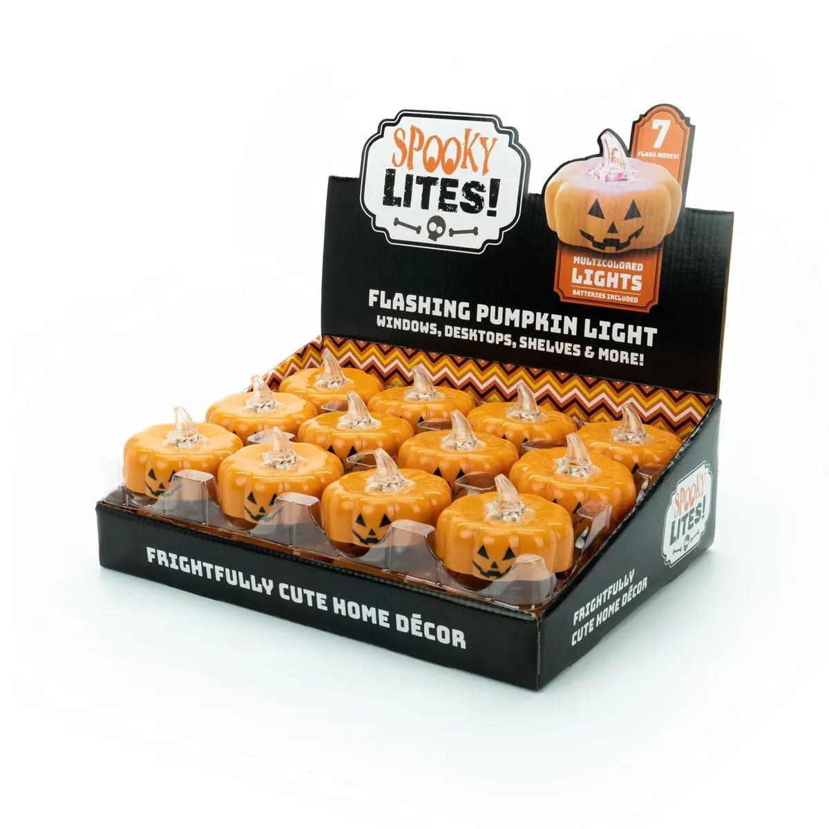 Spooky Lites!™ Multi-Colored Pumpkin Light 2