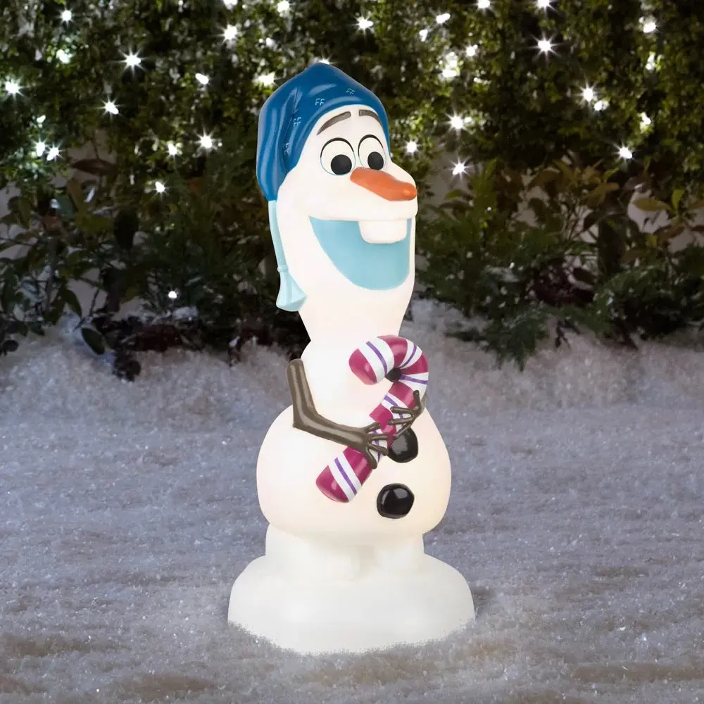 24" Light Up Disney® Olaf Blow Mold Decoration 1