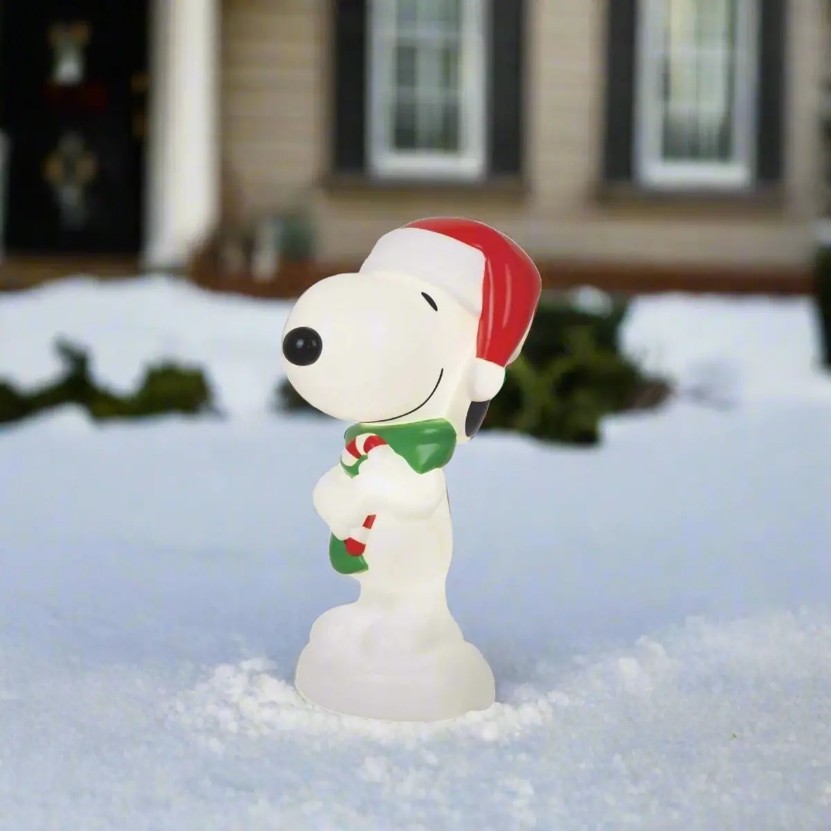24" Peanuts® Snoopy Lighted Christmas Blow Mold 1