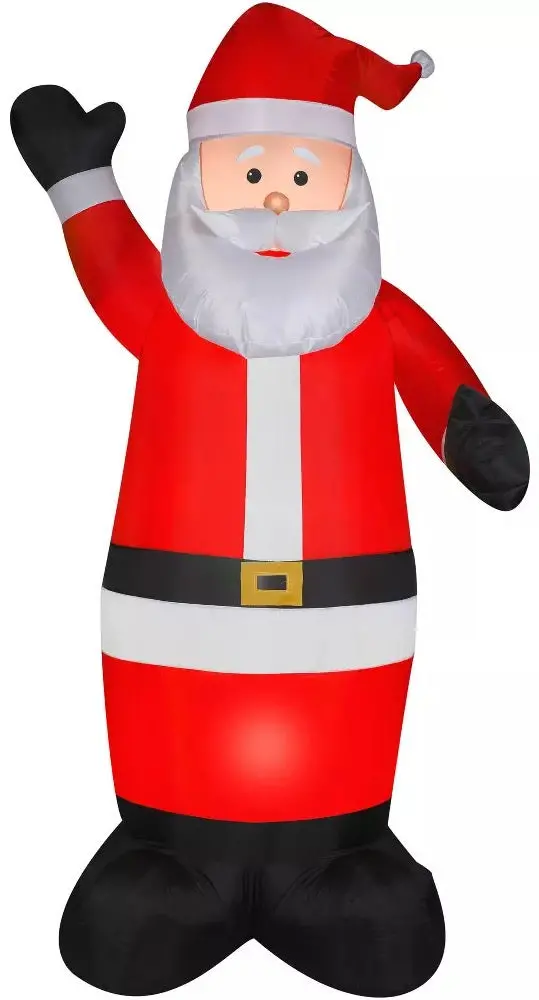 7' Airblown® Waving Santa Inflatable 1