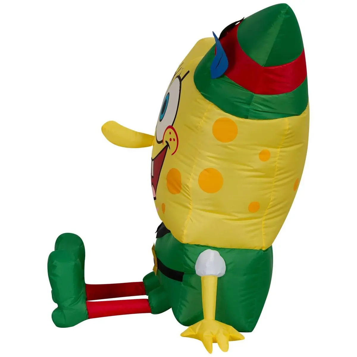 3' Airblown® Spongebob Squarepants Christmas Elf Inflatable 2