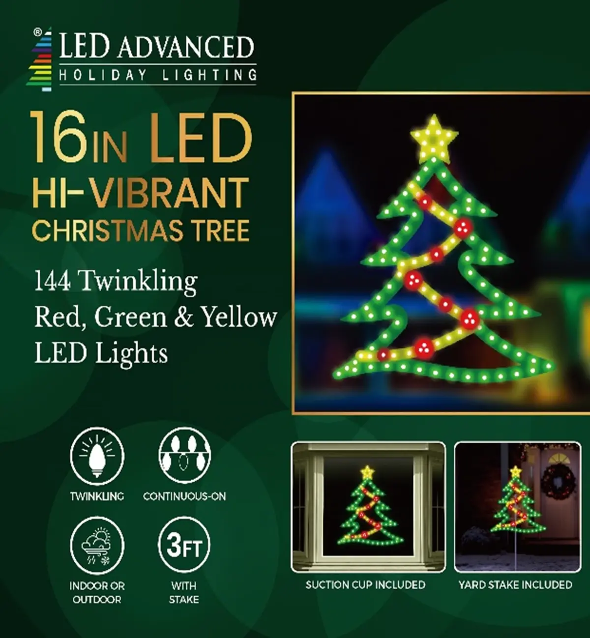 Hi-Vibrant Led Tree Christmas Decoration 2