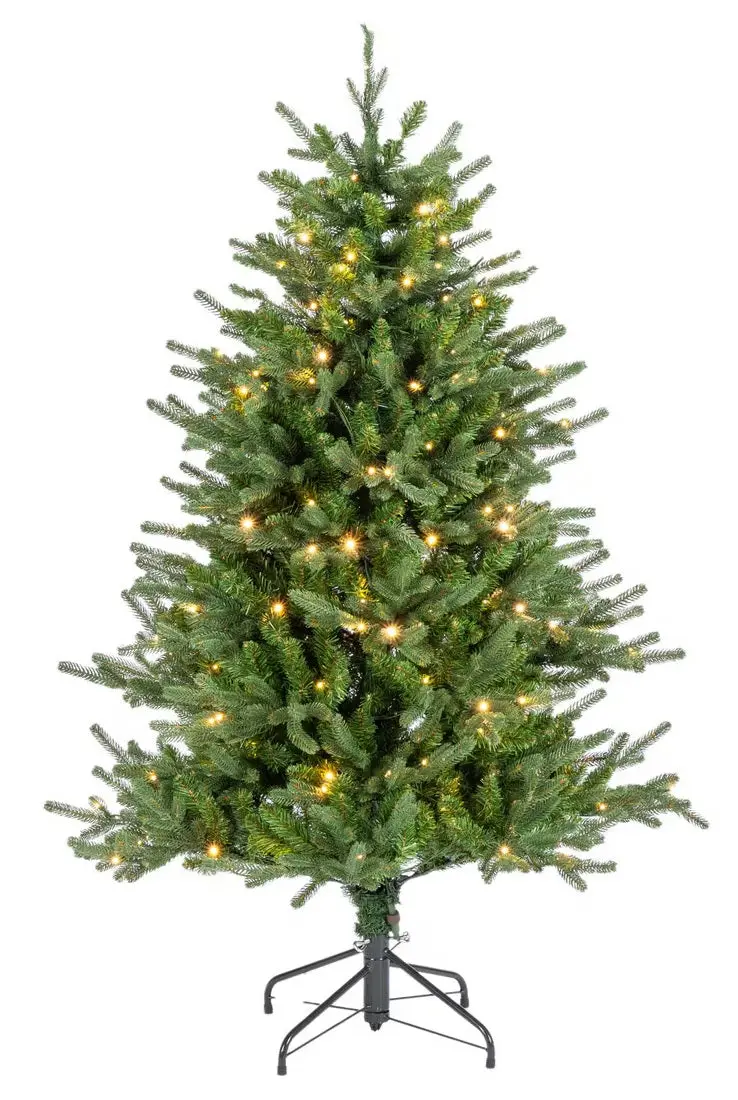 5' Monaco Fir Instant Glow Power Pole Pre-Lit Artificial Christmas Tree 1
