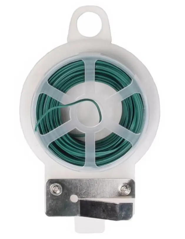 24' Holiday Wire Tie Dispenser With Cutter 1