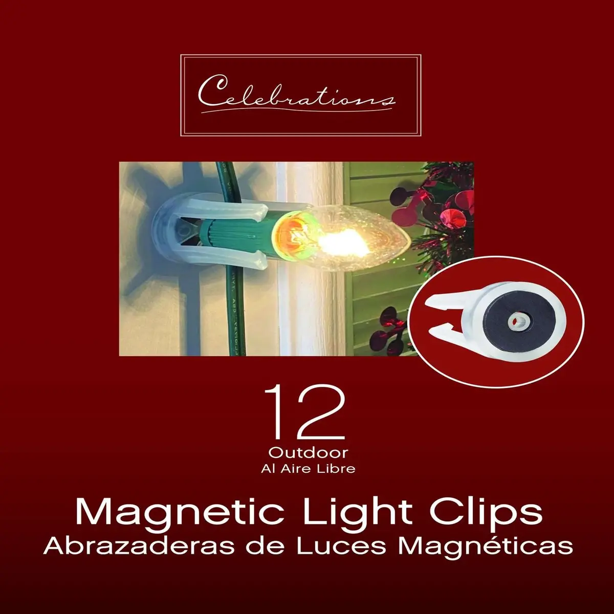 Set Of 12 Magnetic Light Clips 1