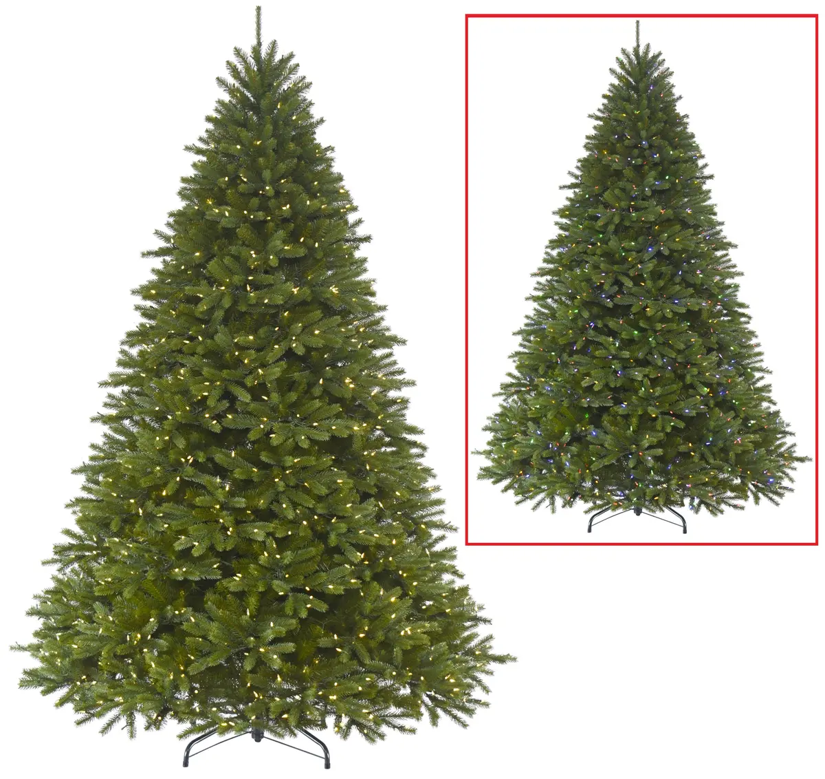 Majestic Spruce Dual Led Powerconnect™ Pre-Lit Artificial Christmas Tree 1