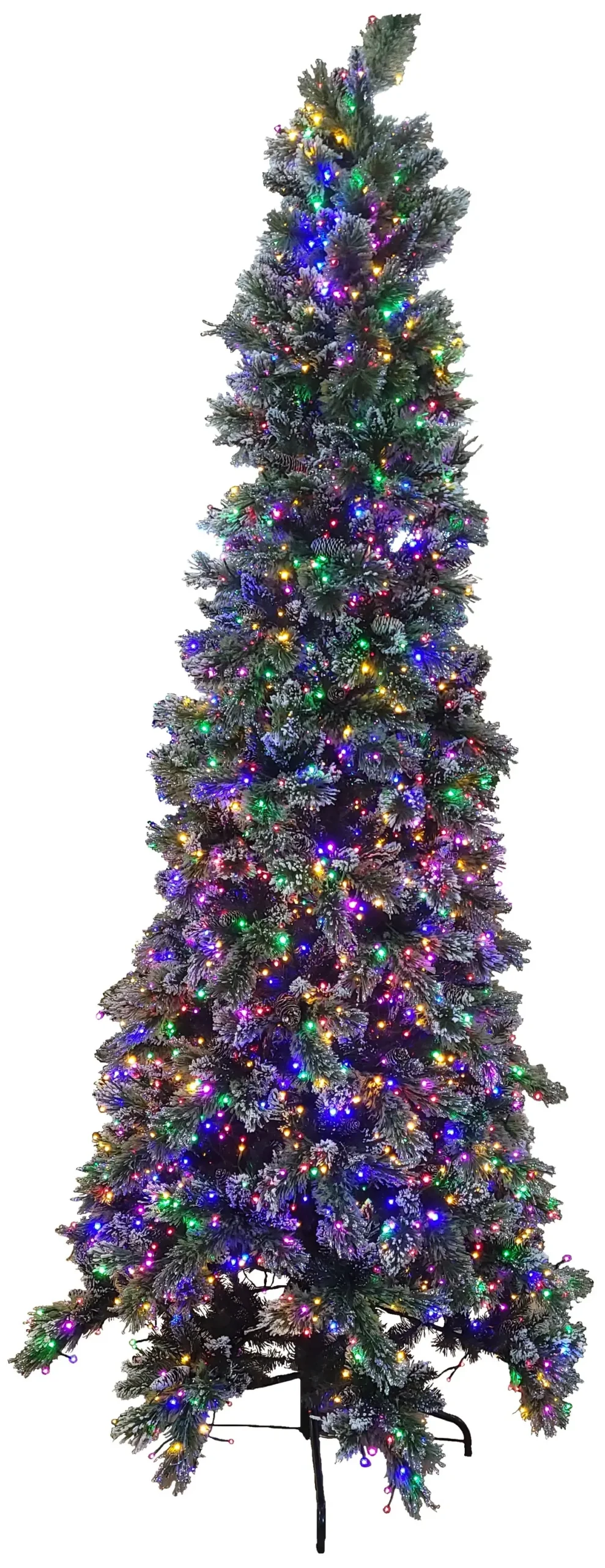 Slim Crystal Elegance Galaxy Led Powerconnect™ Pre-Lit Artificial Christmas Tree 2