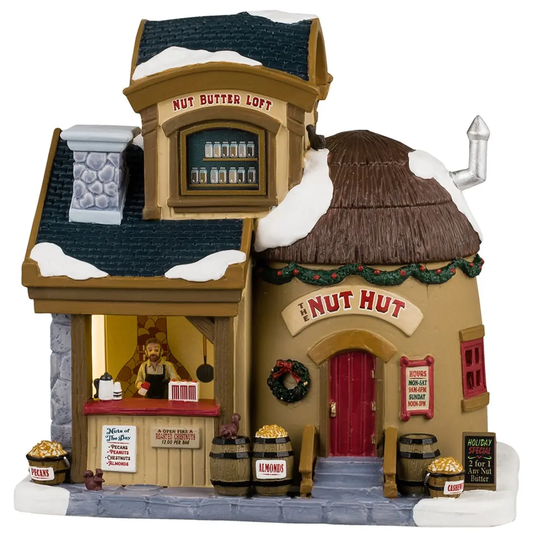 Lemax Caddington Village Lighted Building: The Nut Hut #45254 1