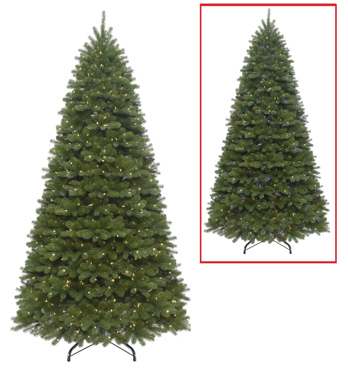 10' Narrow Colorado Galaxy Led Powerconnect™ Pre-Lit Artificial Christmas Tree 1