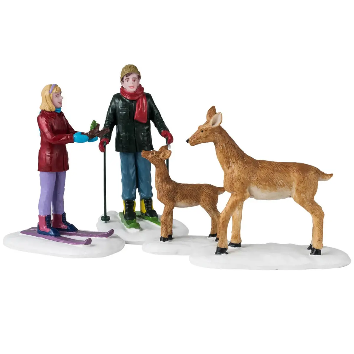 Lemax Vail Village Figurines: Friendly Wildlife, Set Of 4 #42312 1