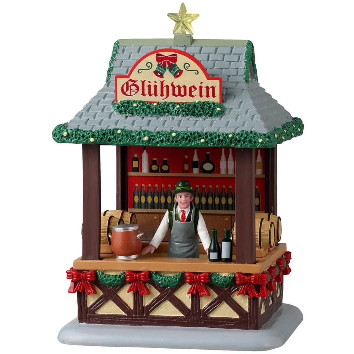 Lemax Caddington Village Table Accent: Gluhwein Booth #43714 1