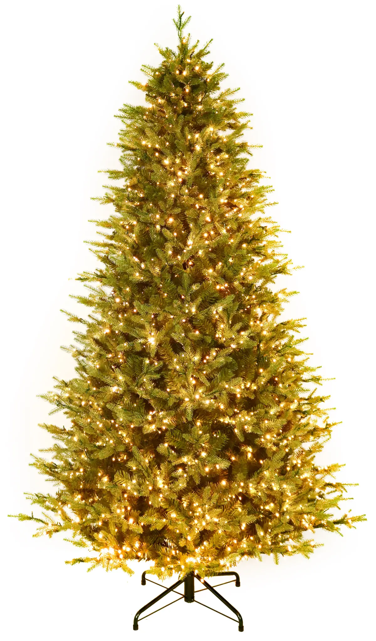 Rocky Mountain Fir Artificial Christmas Tree With Starry Lights 1