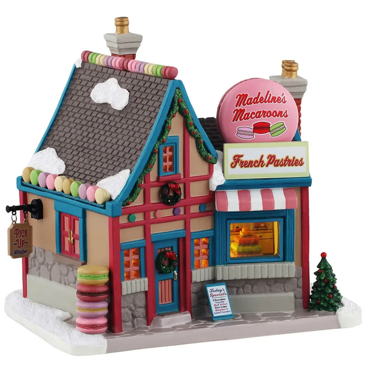 Lemax Caddington Village Lighted Building: Madeline's Macaroons #45246 1