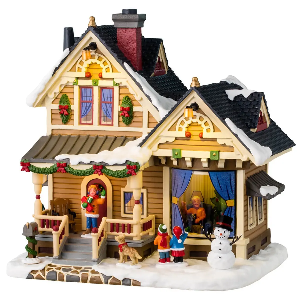 Lemax Caddington Village Lighted Building: Christmas Eve At Grandma's #45221 1
