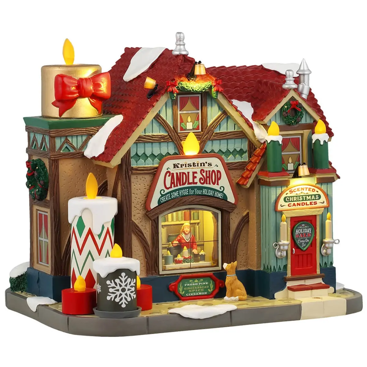 Lemax Caddington Lighted Building: Kristin's Candle Shop #45222 1