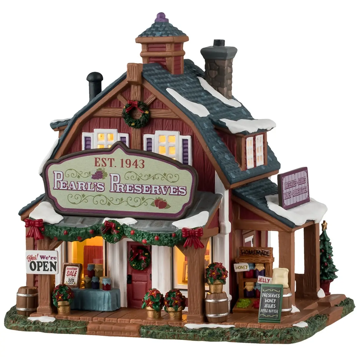 Lemax Harvest Crossing Lighted Building: Pearl's Reserves #45242 1
