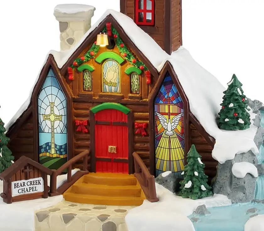 Lemax Vail Village Lighted Building: Bear Creek Chapel #45265 2