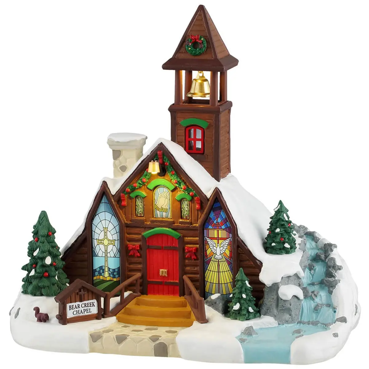 Lemax Vail Village Lighted Building: Bear Creek Chapel #45265 1