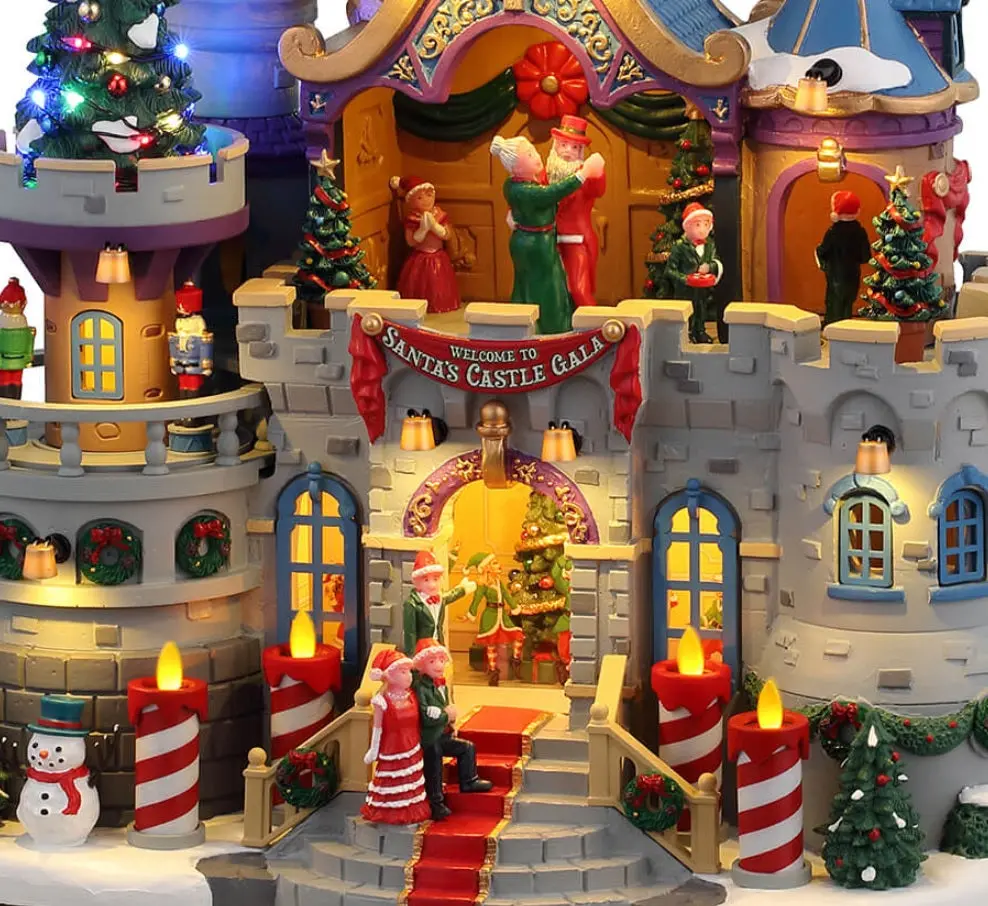 Lemax Santa's Wonderland Sights & Sounds: Santa's Castle Gala #45270 2