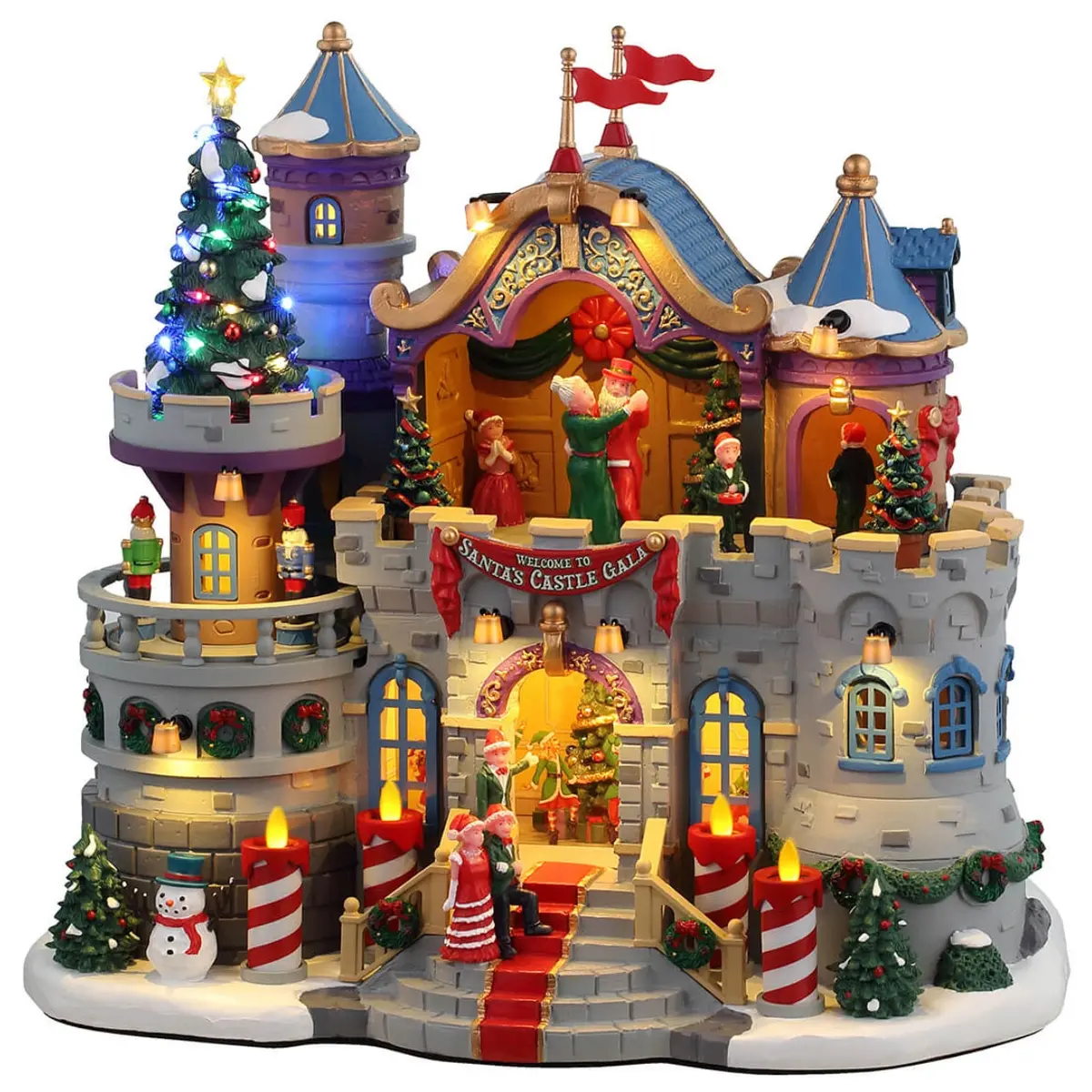 Lemax Santa's Wonderland Sights & Sounds: Santa's Castle Gala #45270 1