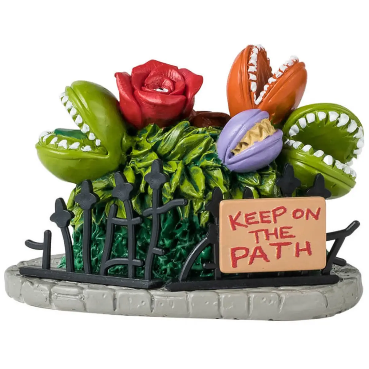Lemax Spooky Town Hungry Plants #44317 1