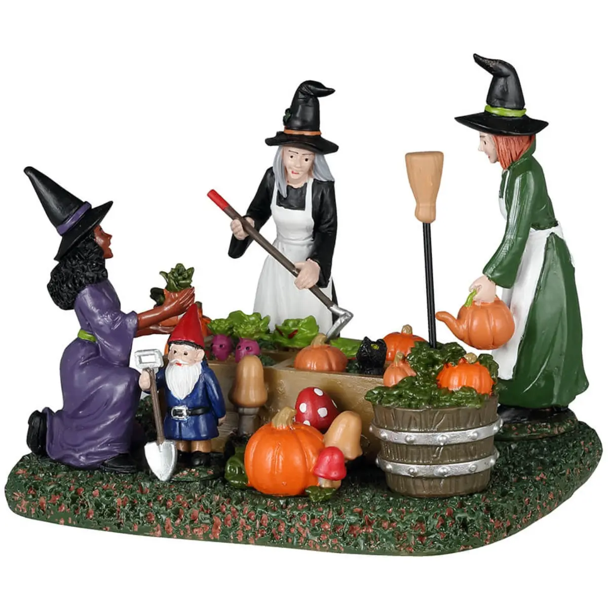 Lemax Spooky Town Witches' Community Garden #43704 1