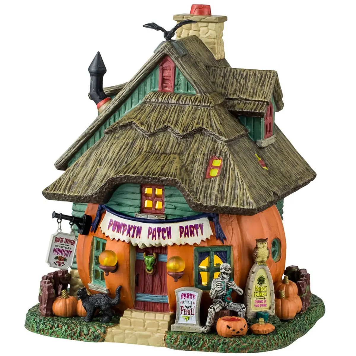 Lemax Spooky Town Pumpkin Patch Party #45211 1
