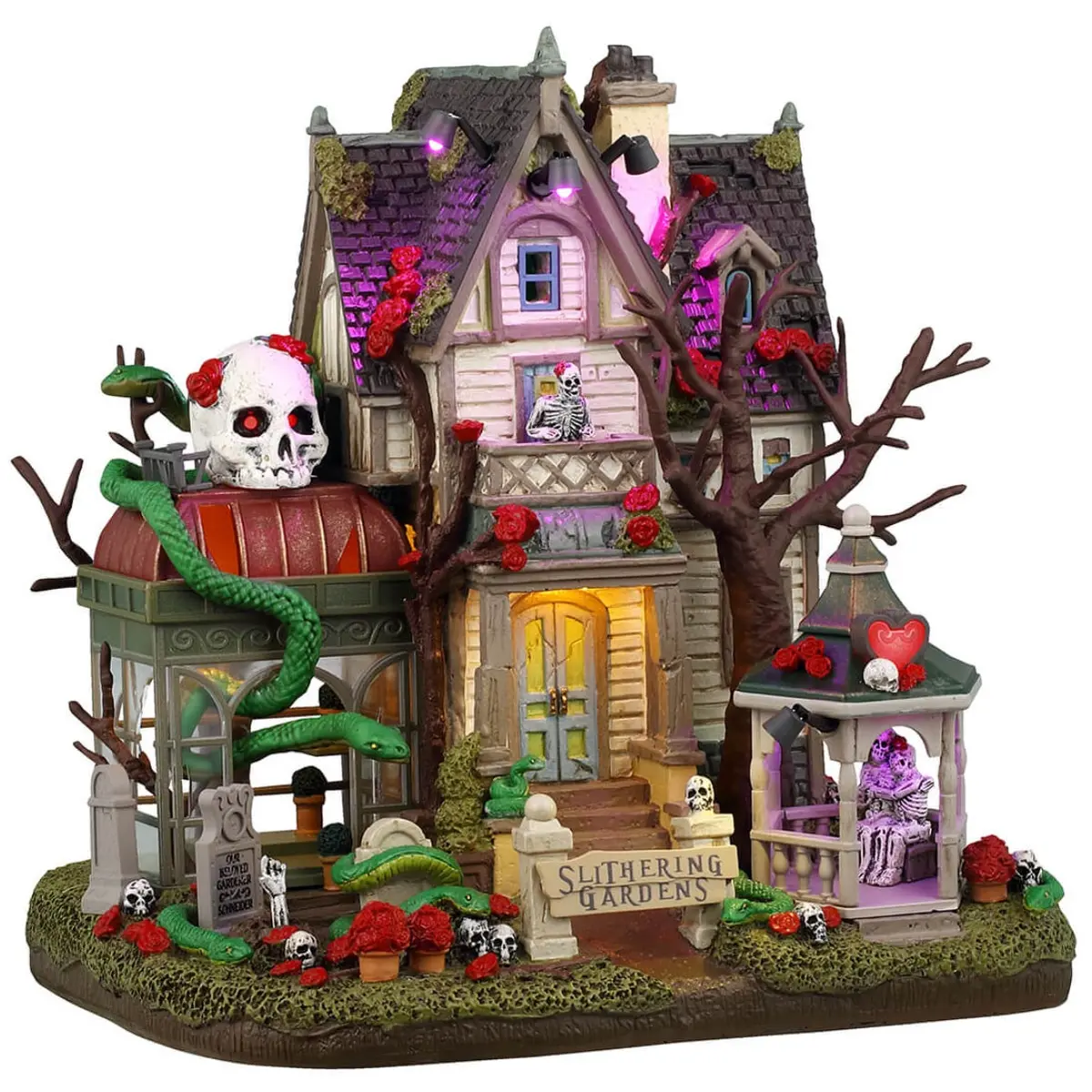 Lemax Spooky Town Slithering Gardens #45209 1