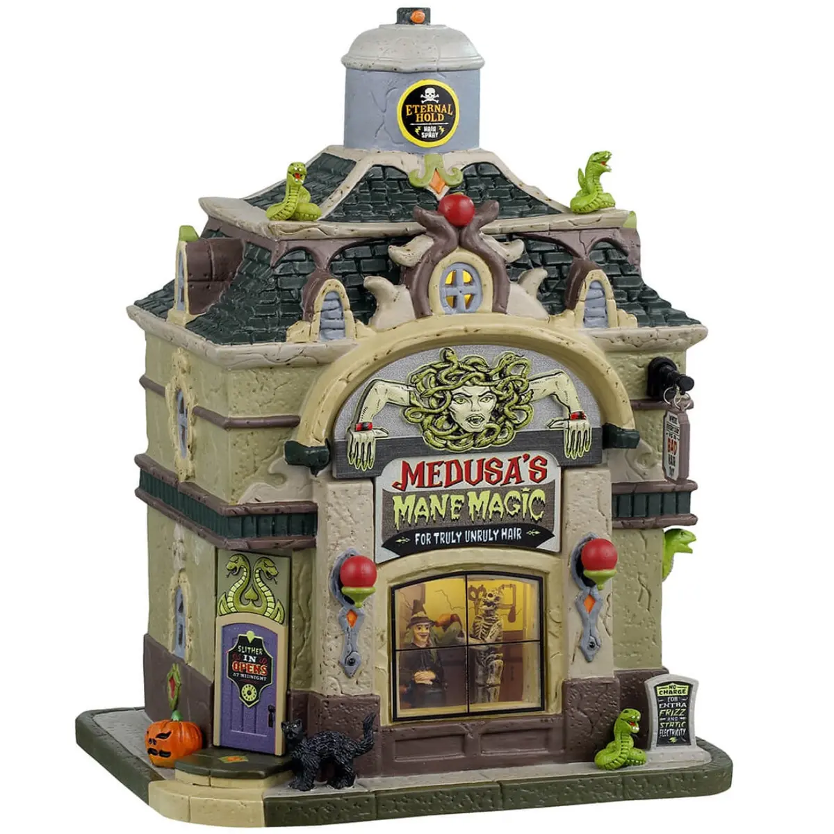 Lemax Spooky Town Medusa's Mane Magic #45212 1