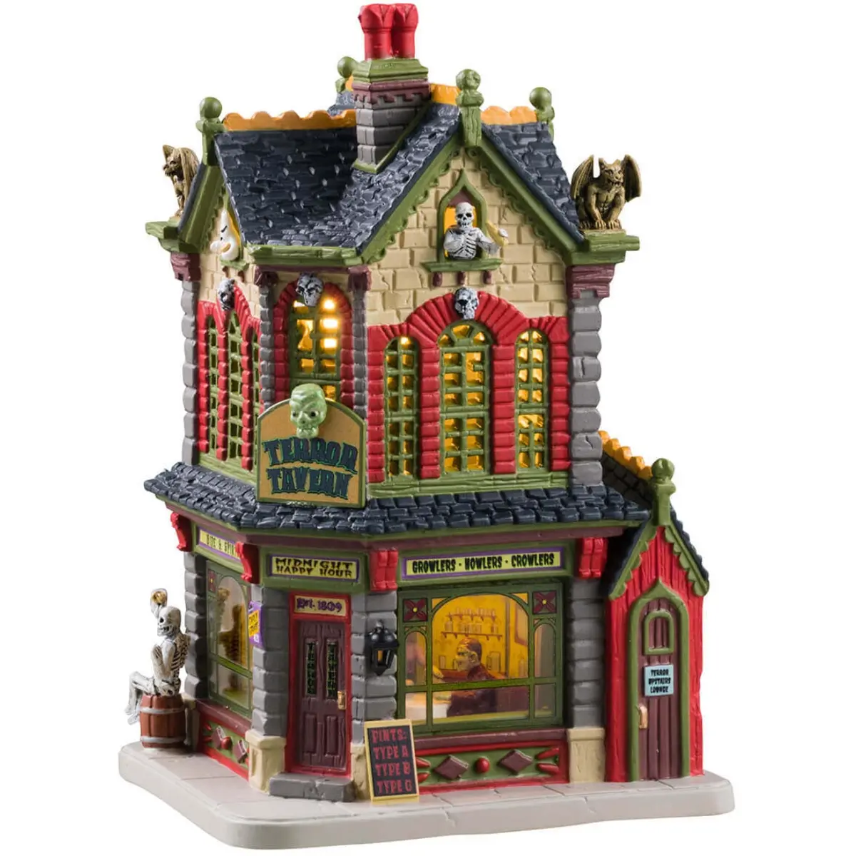 Lemax Spooky Town Terror Tavern #45213 1
